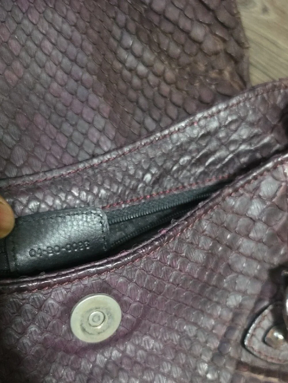 Dior Brown Textured Shoulder Bag with CD Logo